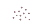 Abstract pigment dots icon representing assistance in addressing areas of visible pigmentation