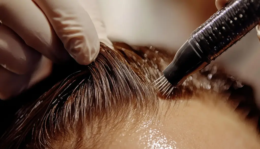 Scalp Skin Health (Oiliness, Flaking, Sensitivity) Alongside Thinning