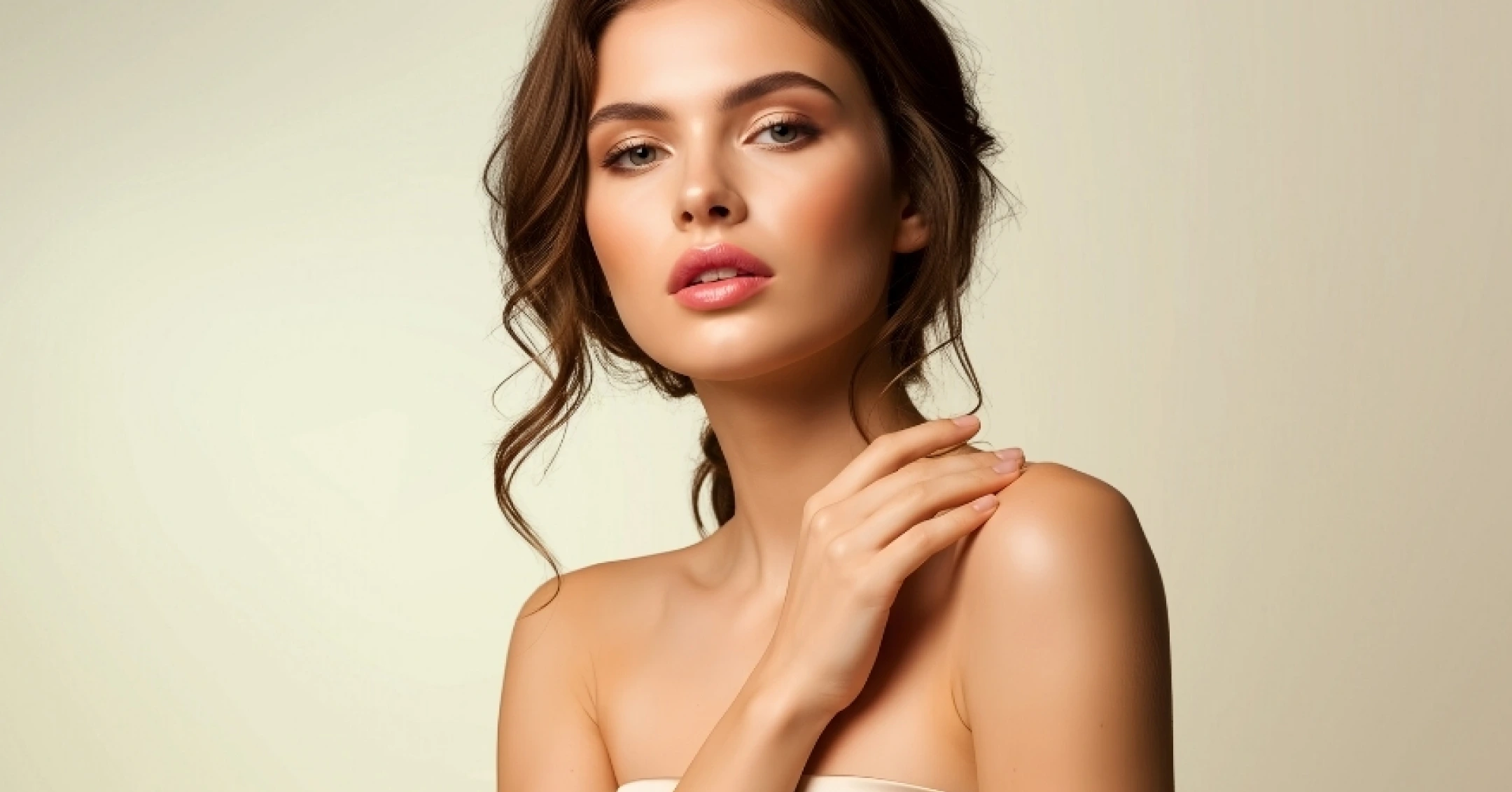 A side profile of a woman with defined facial contours and smooth skin texture, illustrating the results of non-surgical bio-remodelling and skin refinement treatments.
