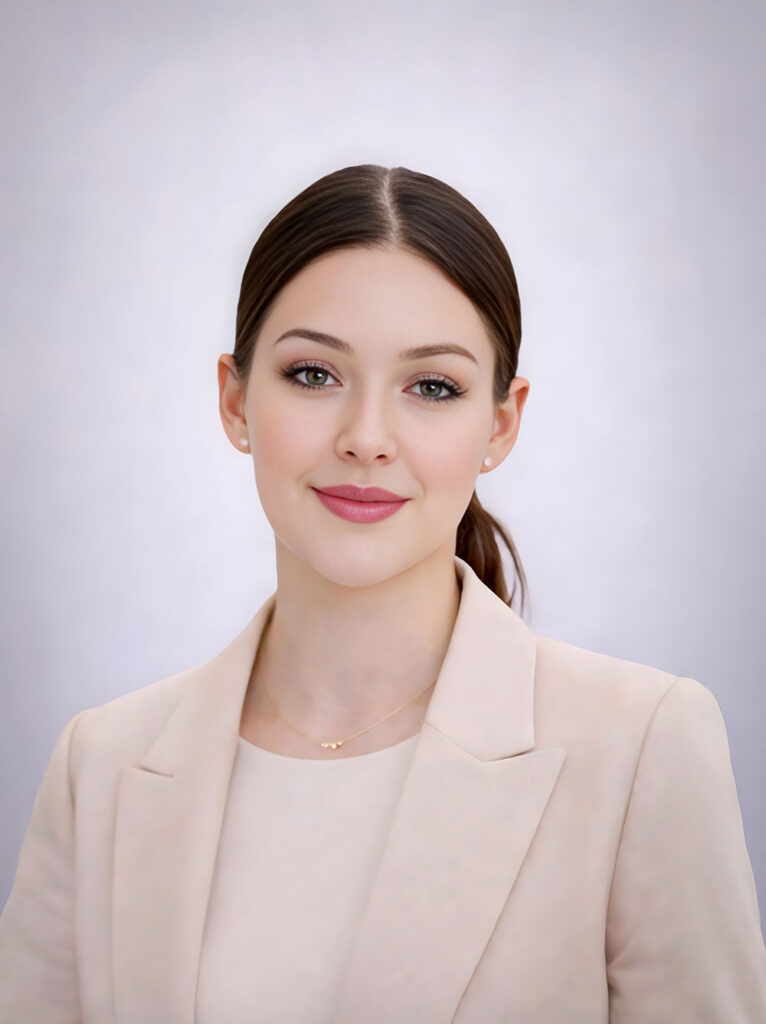 Portrait of Emilie from Luxe Lips Cosmetic Clinic in Melbourne