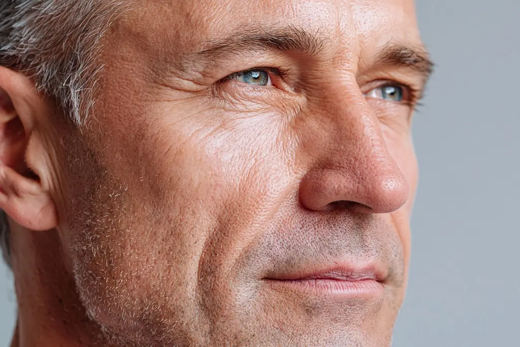 Male skin and wrinkle treatments